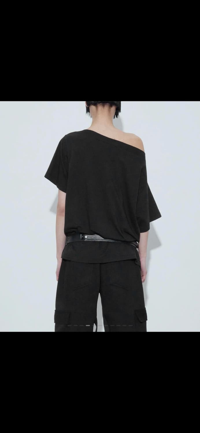 BOHEMSEO DETACHABLE STRAP BELT, BLACK 탈부 상품이미지3