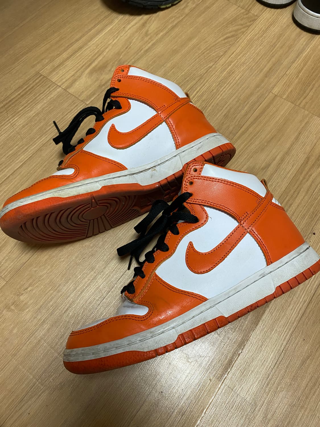나이키 덩크 하이 레트로 오렌지 블레이즈 상품이미지2