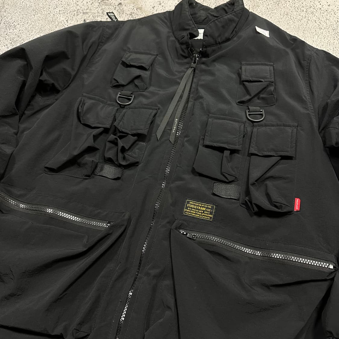 ✨ (바배) 빈티지 테크 웨어 더블탭스st 아메카지 트러커 자켓  상품이미지3