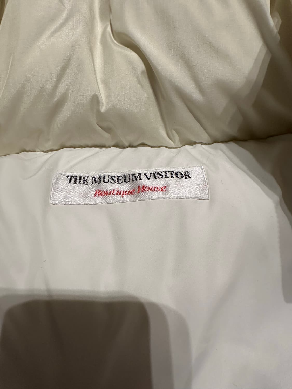 더뮤지엄비지터 PUFFER DOWN VEST m 상품이미지3