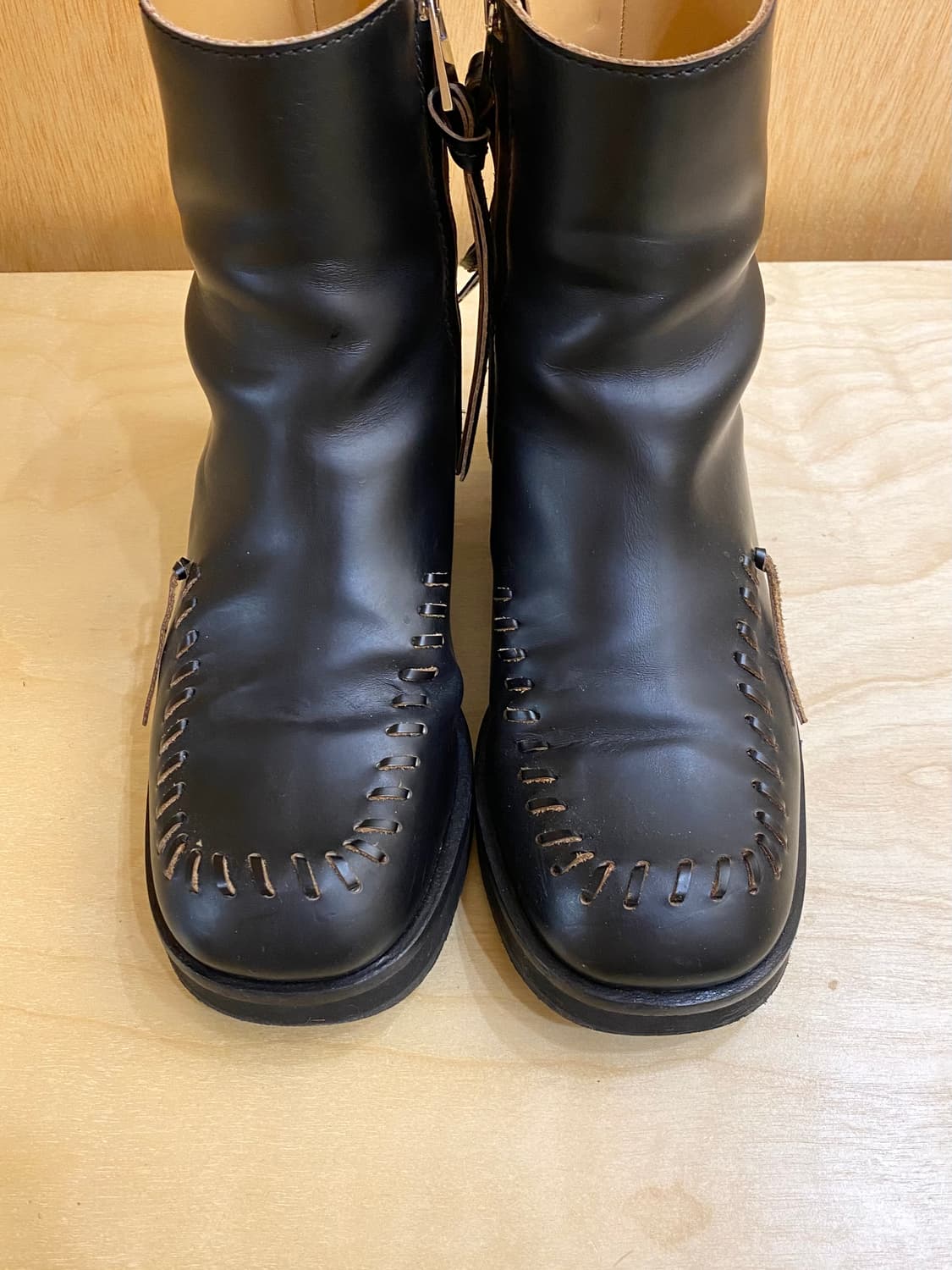 JW ANDERSON leather lacing boots 상품이미지5