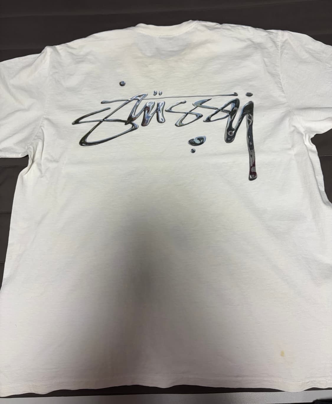 스투시 머큐리 티셔츠 화이트 XL 상품이미지4