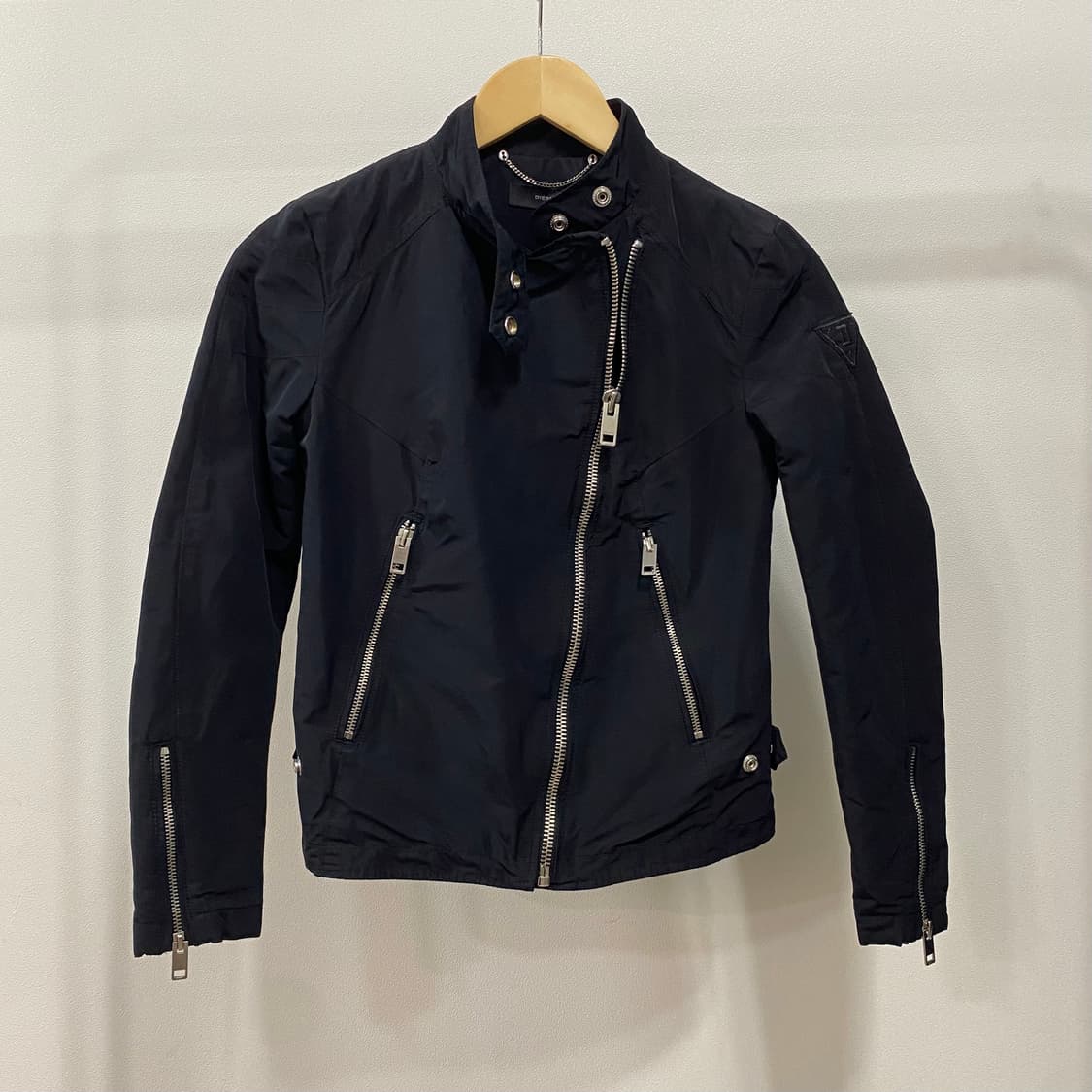 디젤 폴리쉘 바이커 자켓 매장판 상품이미지1