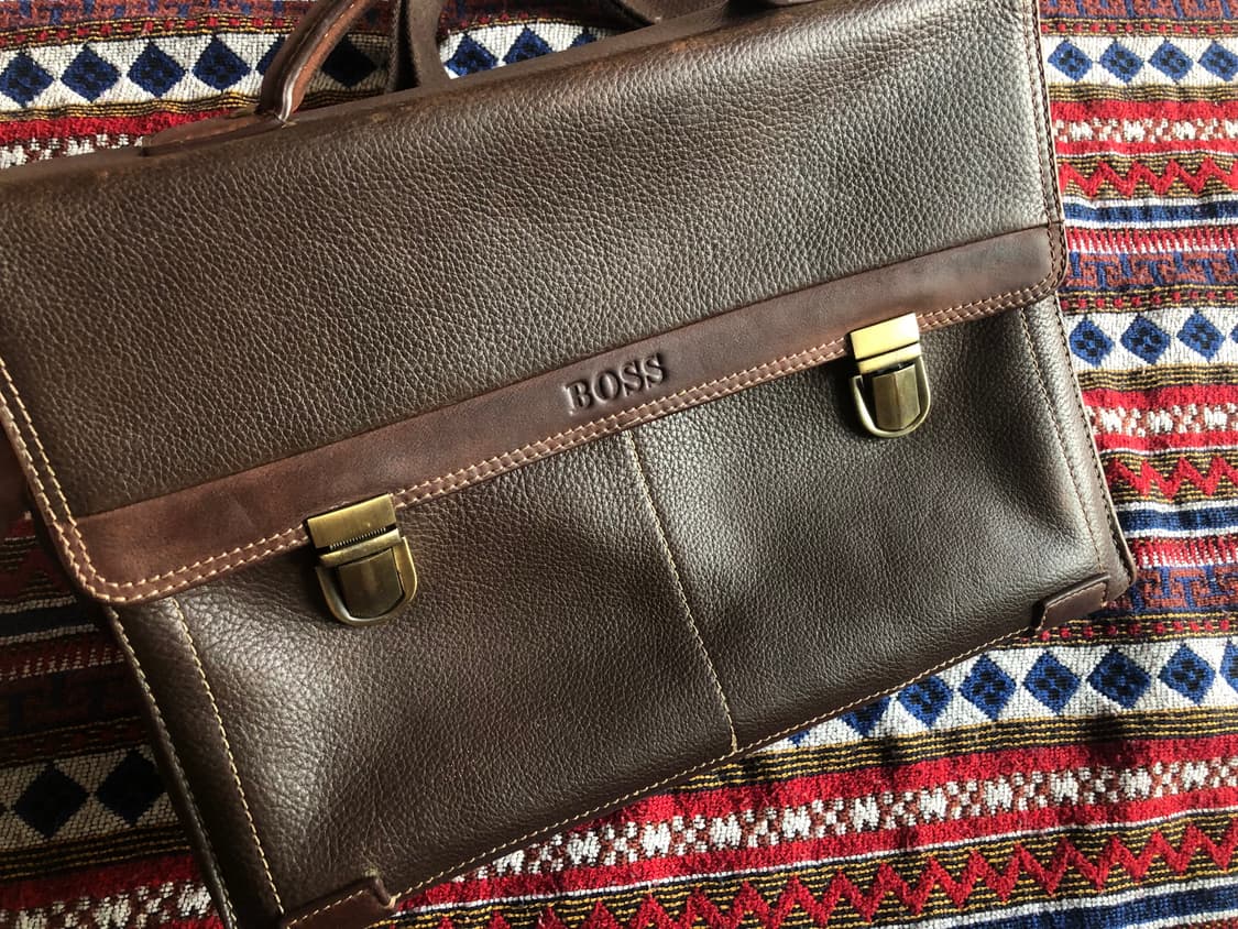 휴고보스 레더 브리프케이스 상품이미지8
