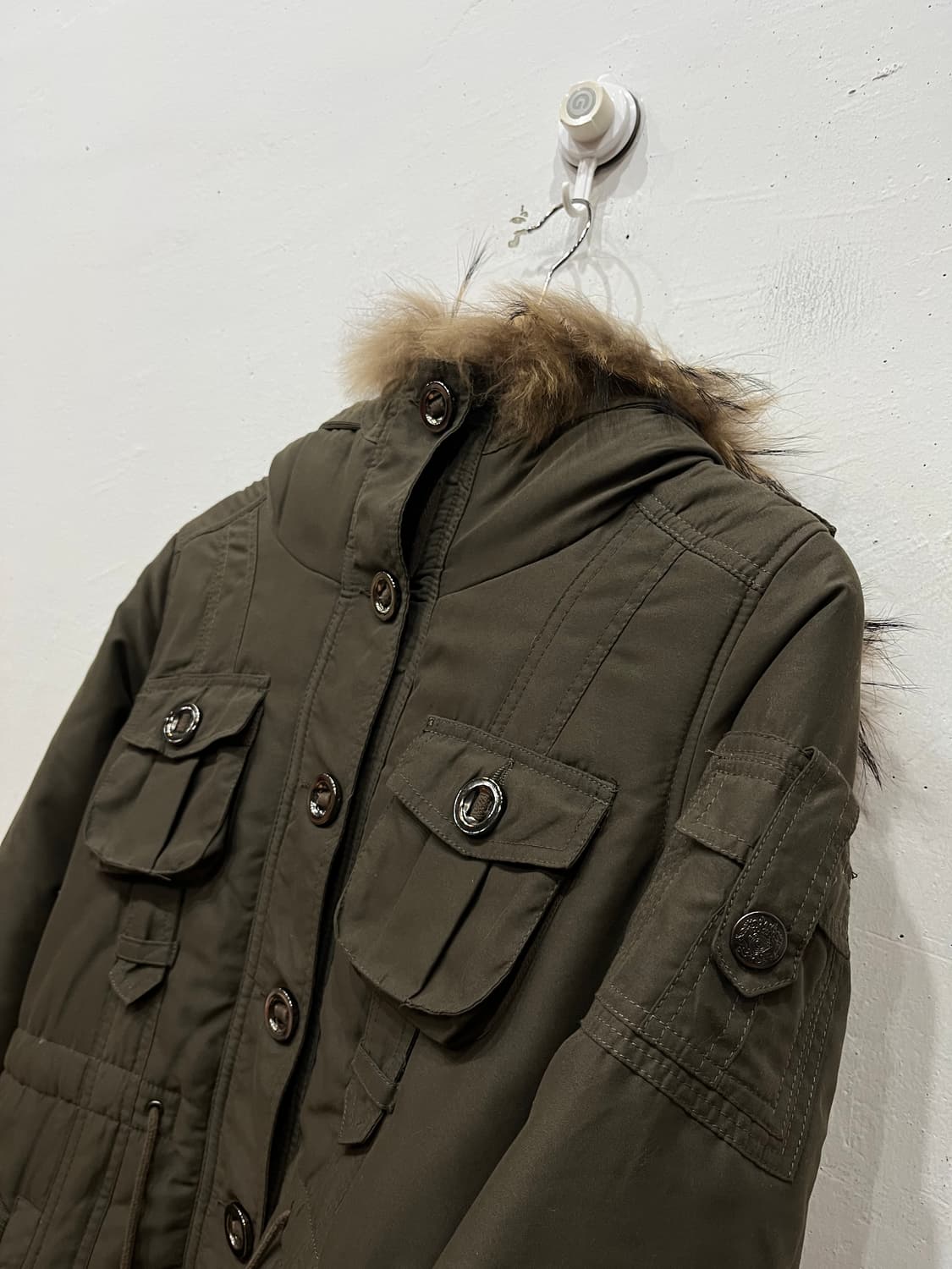 리즈리사 퍼 야상 자켓  상품이미지3