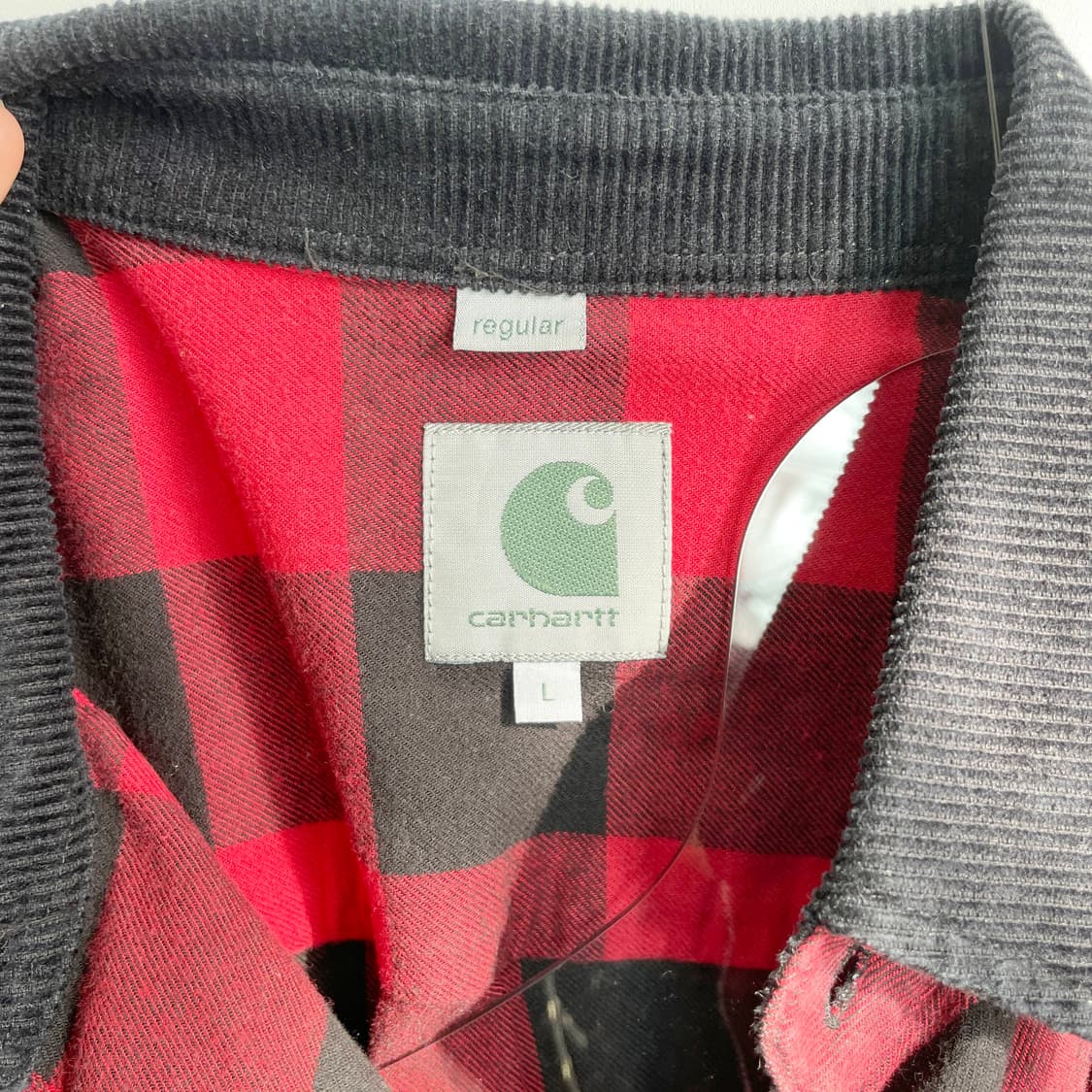 C2 칼하트 플란넬 체크셔츠 L사이즈 상품이미지4