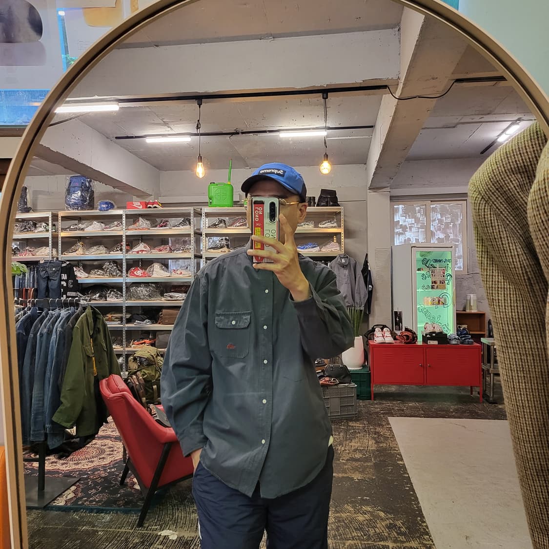 노스페이스 퍼플라벨 셔츠 (M) 일본판 상품이미지2