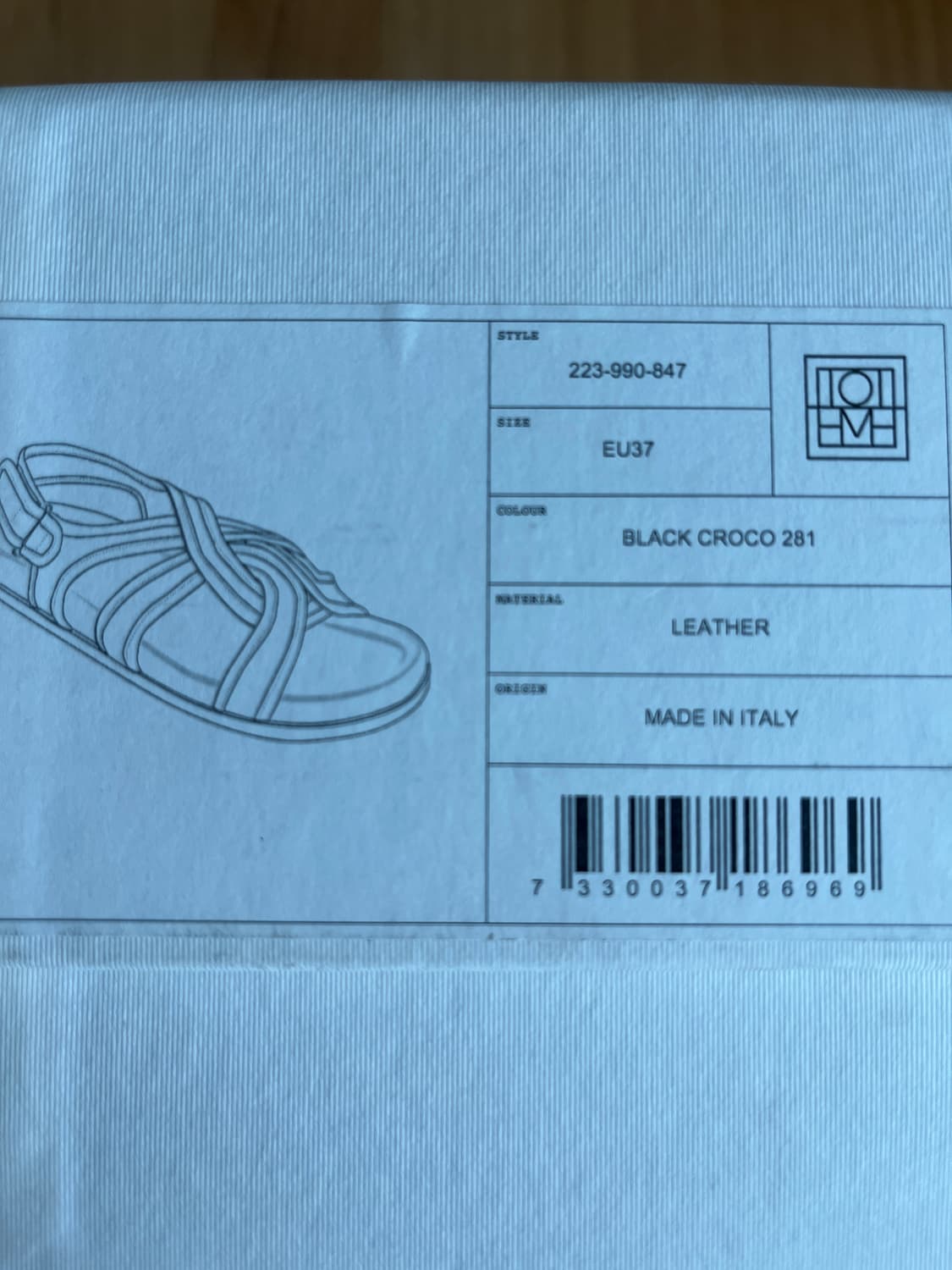 Toteme 토템 청키샌들 상품이미지8