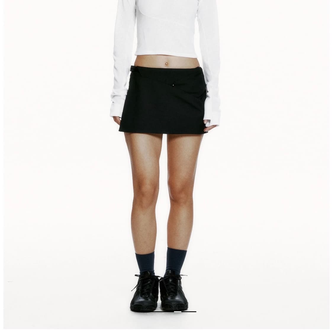 Hyeinseo Cinched mini skirt 신치드 미니스커트 상품이미지5