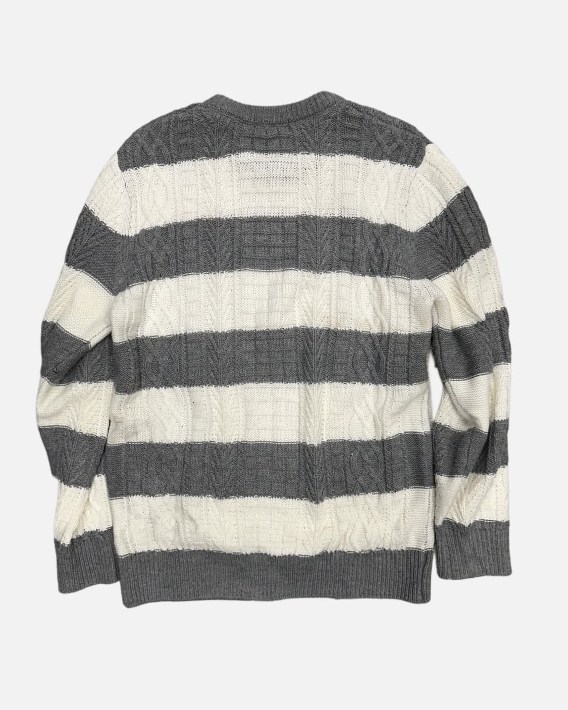 cable bold stripe knit 상품이미지4