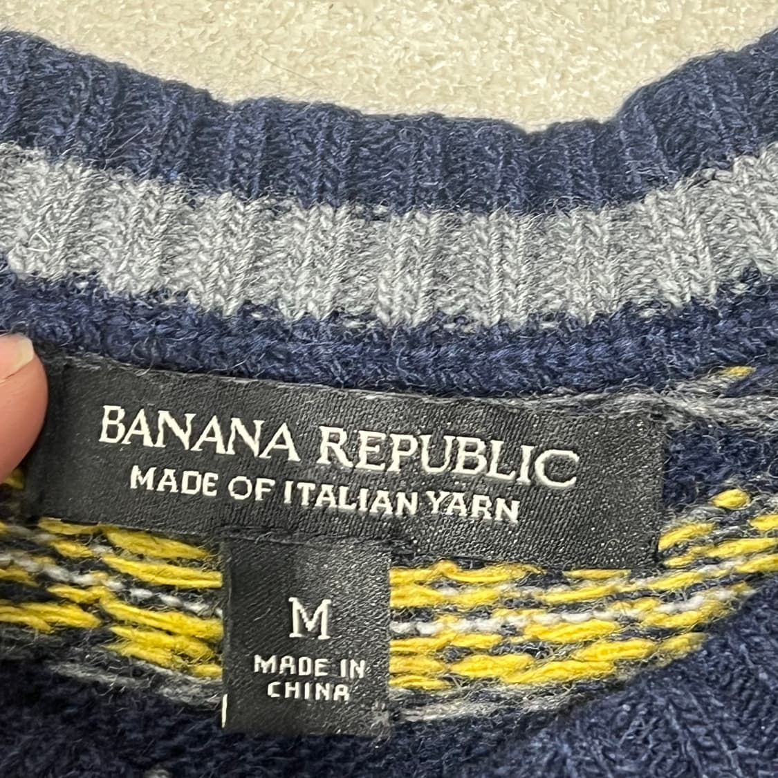 바나나리퍼블릭 노르딕 울니트 s09732 상품이미지5