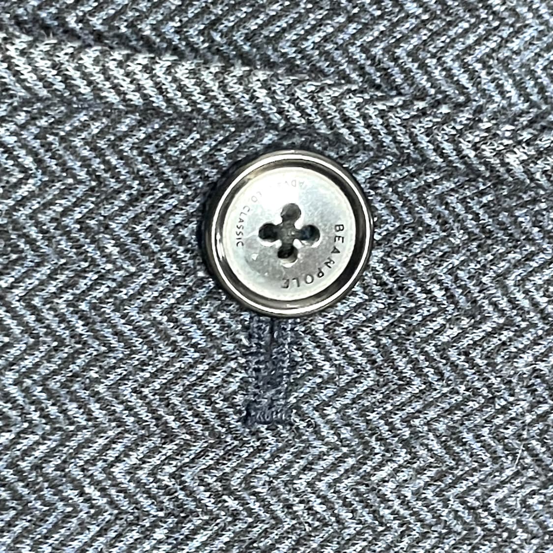 빈폴 헤링본 네이비 모직 블레이저 자켓 남성100 상품이미지4