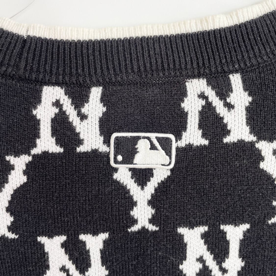 D2 엠엘비 MLB 뉴욕양키스 모노그램 가디건 95사이즈 상품이미지5