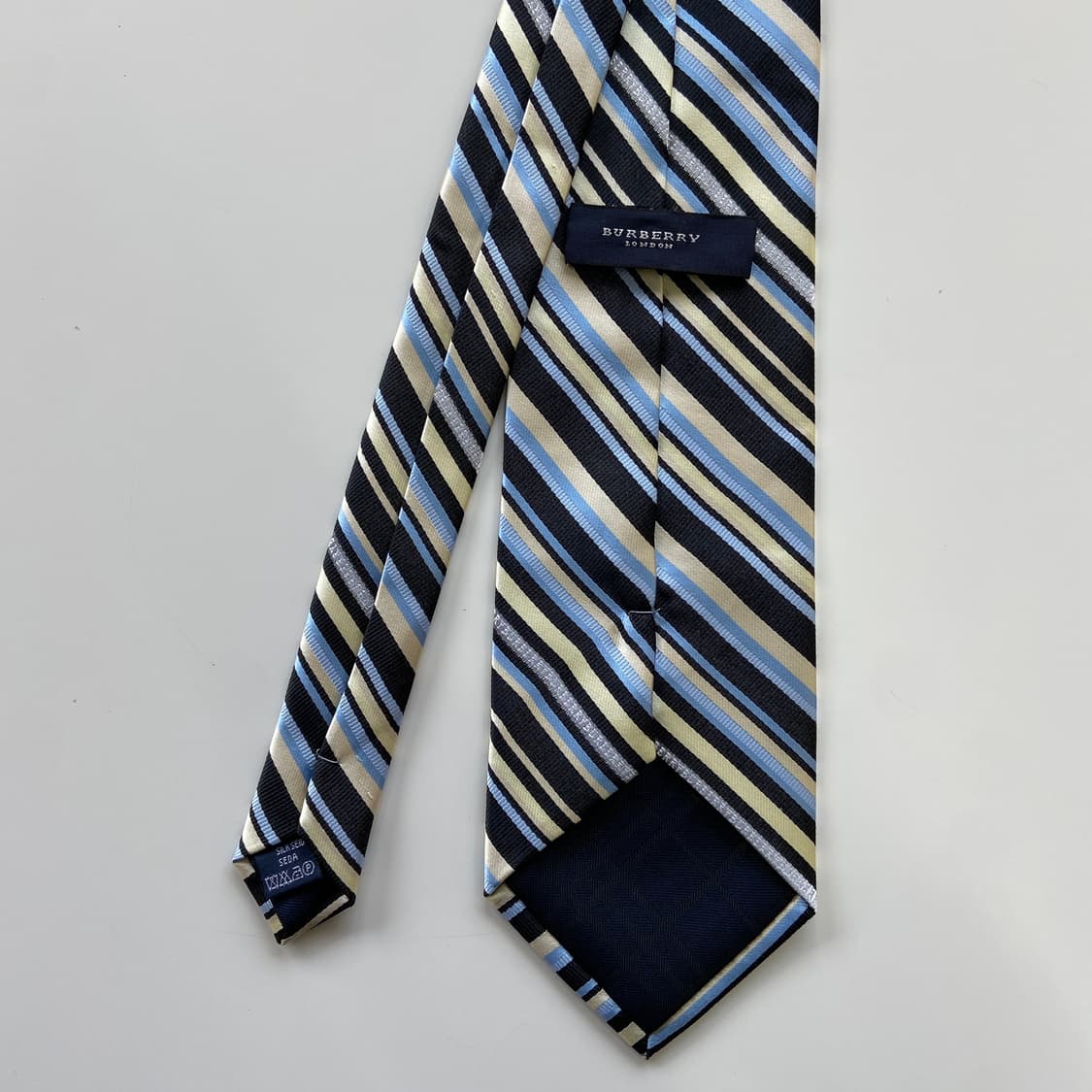 버버리 (Burberry) 영문로고 정품 명품넥타이 상품이미지3