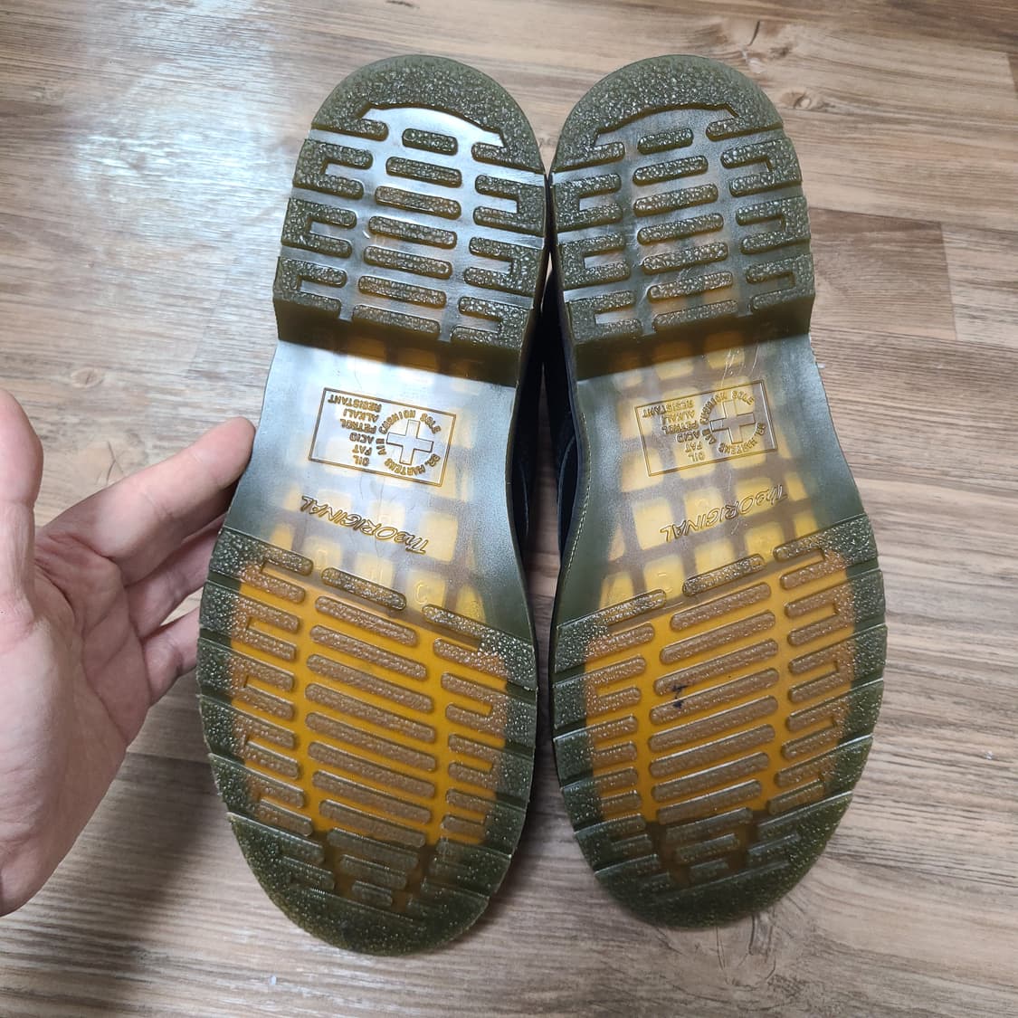 (UK8 270) 닥터마틴 1460 나파 8홀 부츠 블랙 워커 신발 상품이미지8