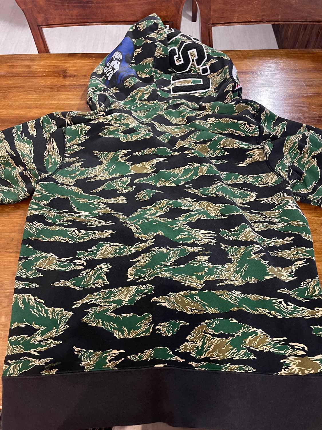 베이프 Ursus 타이거카모 풀집업 후디 상품이미지3