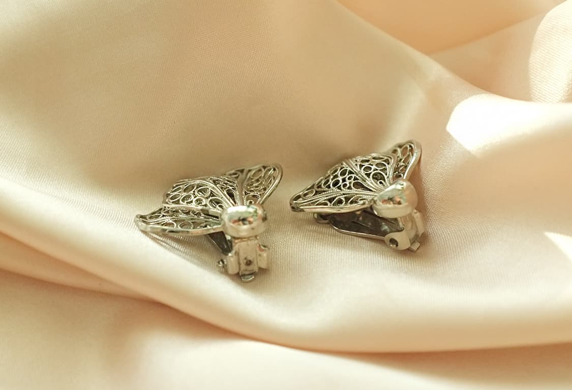 1960s LISNER 빈티지 클립 귀걸이 주얼리 상품이미지5