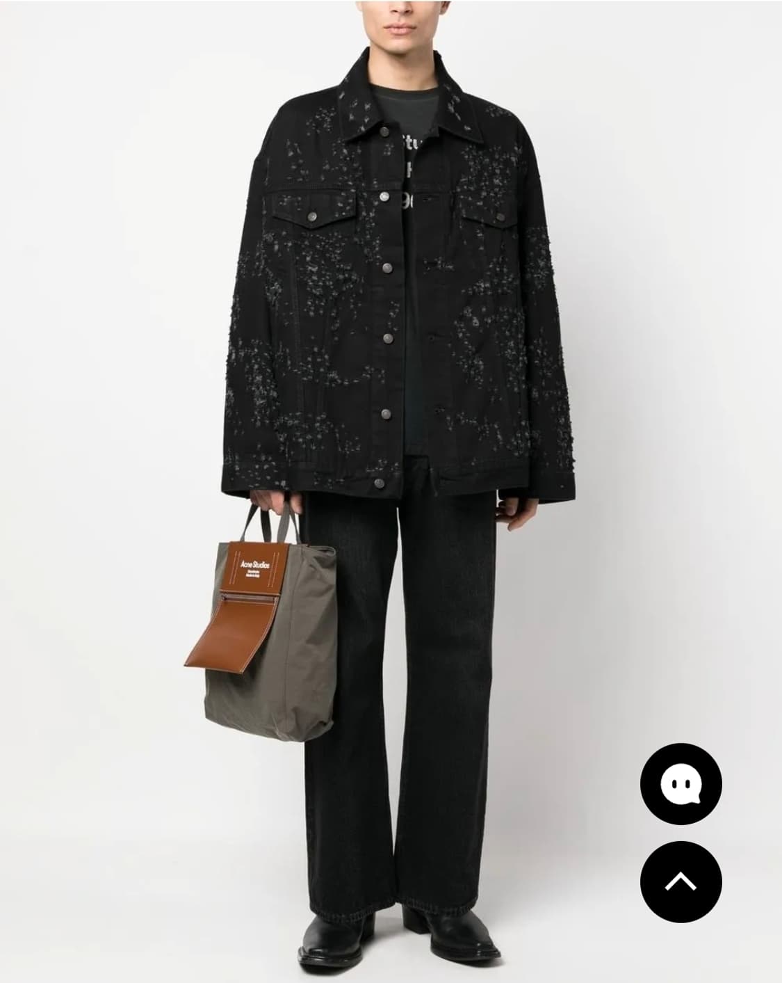 아크네 정품데님자켓 상품이미지1