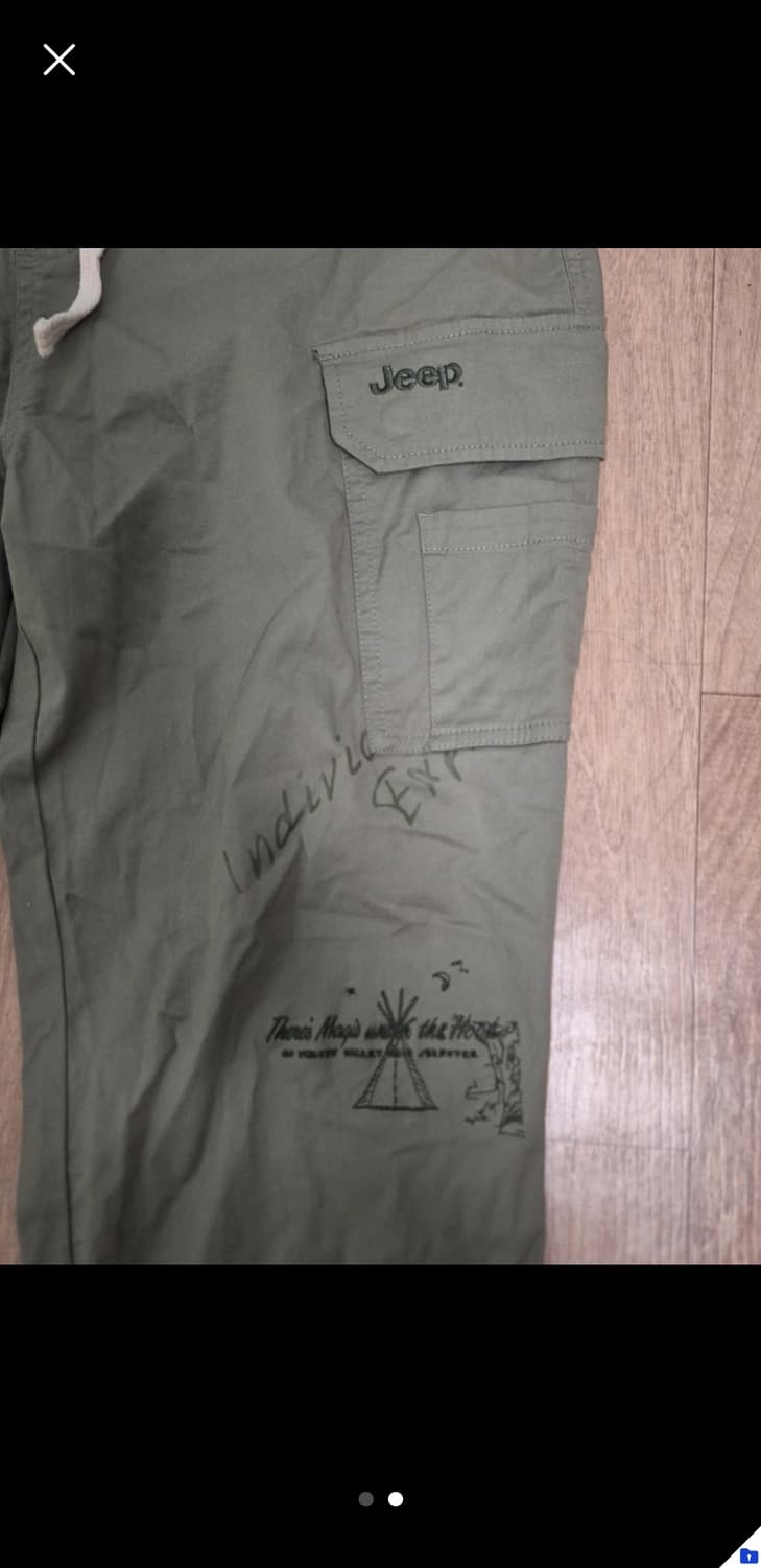 Jeep 카고팬츠 새상품 (정가 : 13만원) 상품이미지2