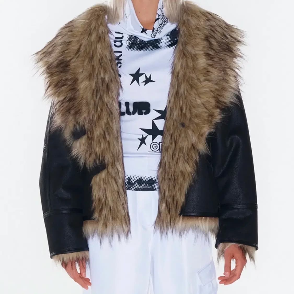 오픈와이와이 페이크퍼 리버시블 자켓 상품이미지5