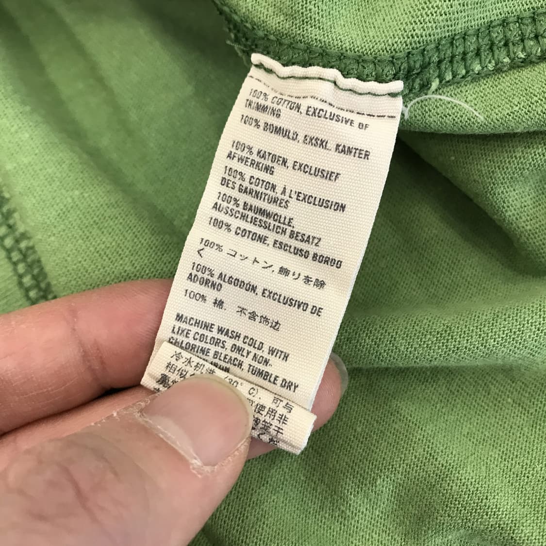 아베크롬비 Y2K 긴팔 롱슬리브 그린 [XL] 상품이미지6