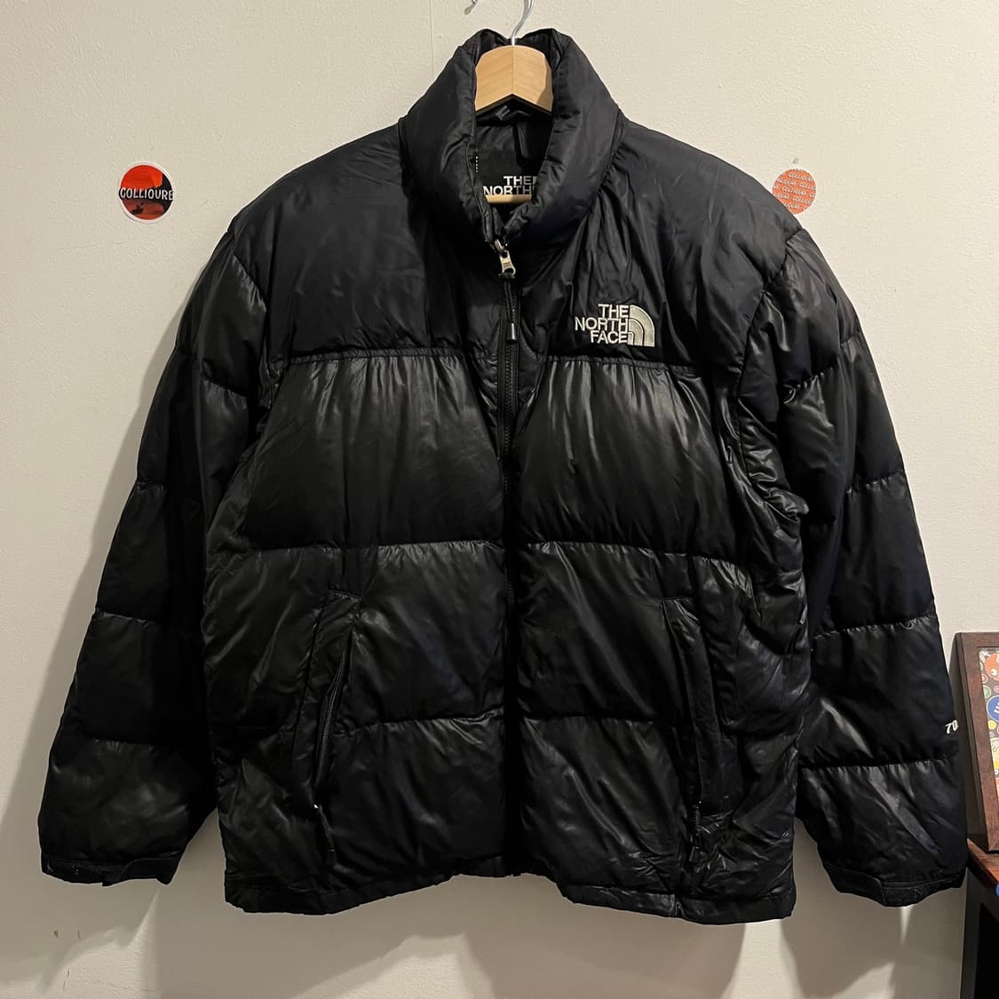 노스페이스 센터로고 700 눕시 패딩 상품이미지2