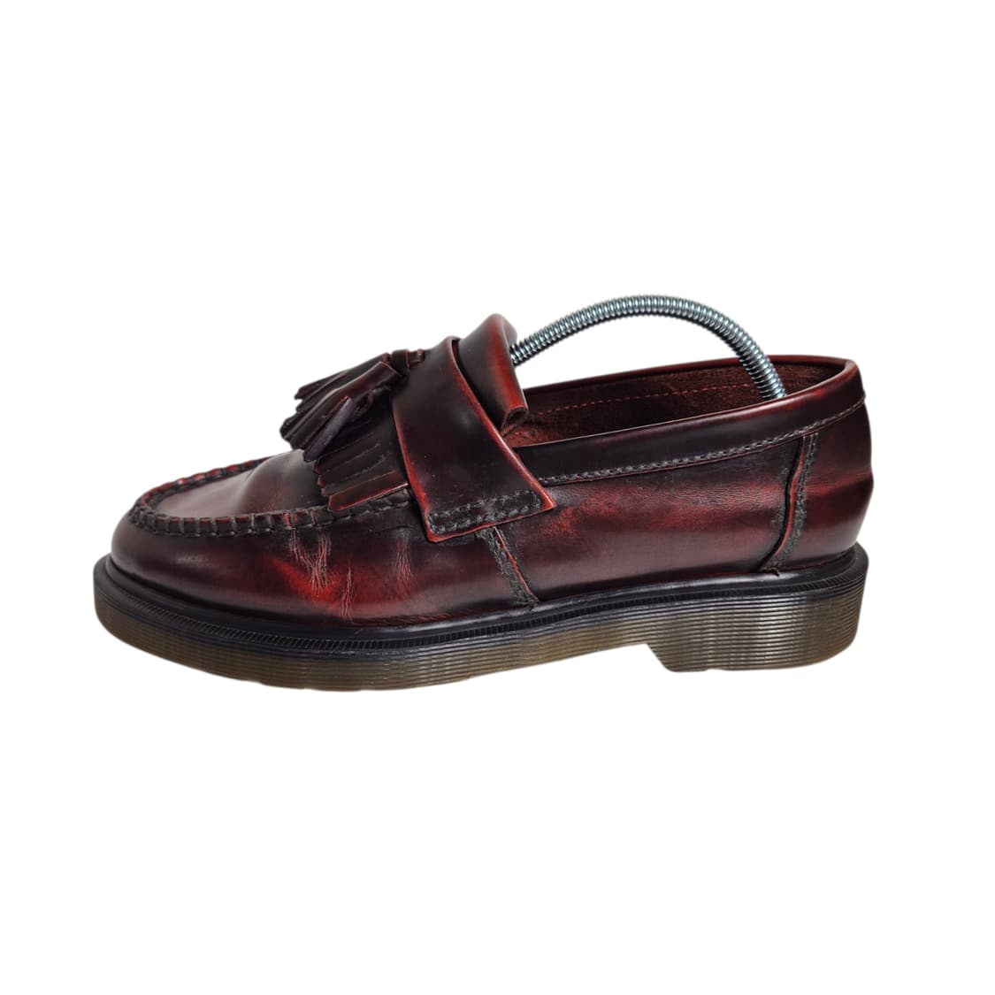 250-255) Dr.martens 닥터마틴 아드리안 테슬 로퍼 버건디 상품이미지3