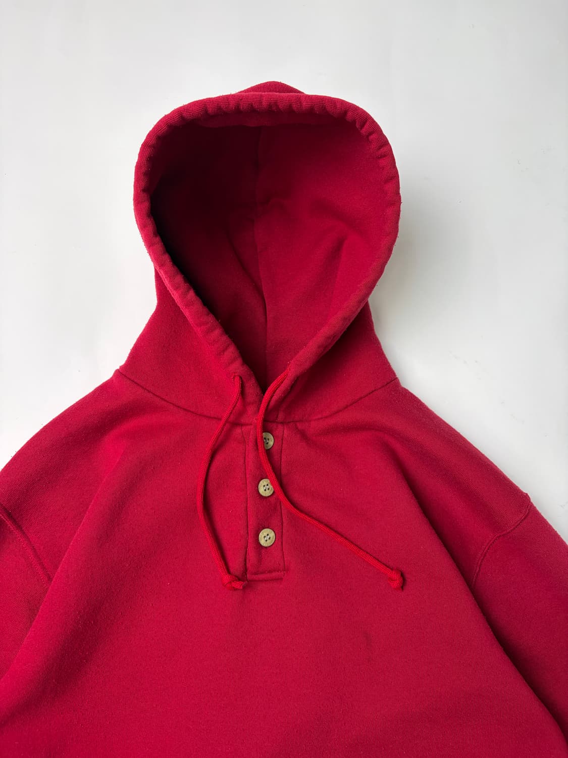 90s Russell Button Hoodie (red) 상품이미지6