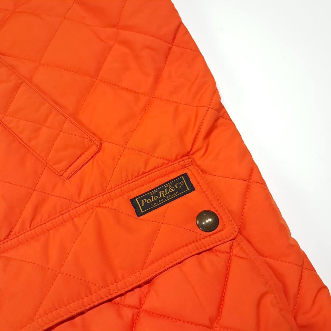 CL829 2XL 폴로 퀼팅 헌팅오렌지 빅사이즈 조끼 베스트 상품이미지7