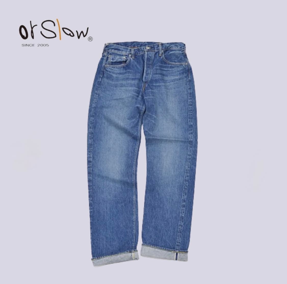 오어슬로우 105 셀비지 데님 (2 YEAR WASH) 상품이미지1