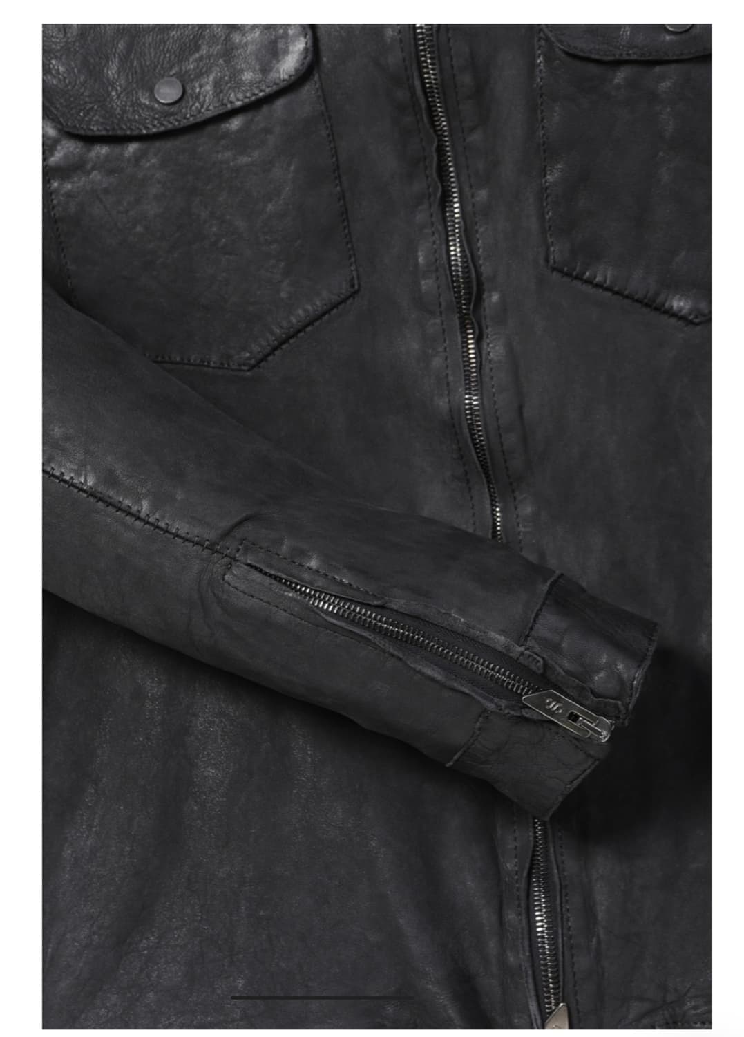 시리즈 Salvatore Santoro] 패치 포켓 램스킨 점퍼 상품이미지5