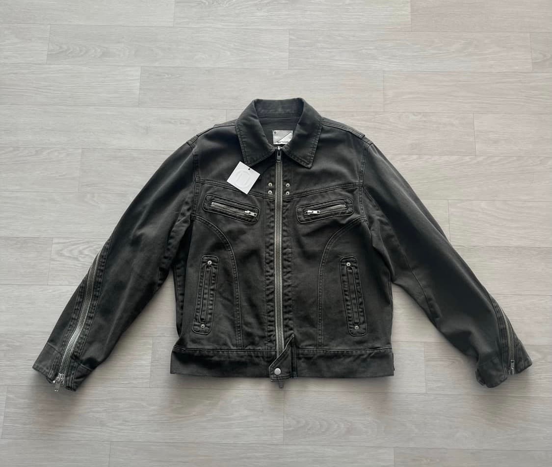 넥스트도어립스 ZIPPER TRUCKER JACKET 새상품 상품이미지1
