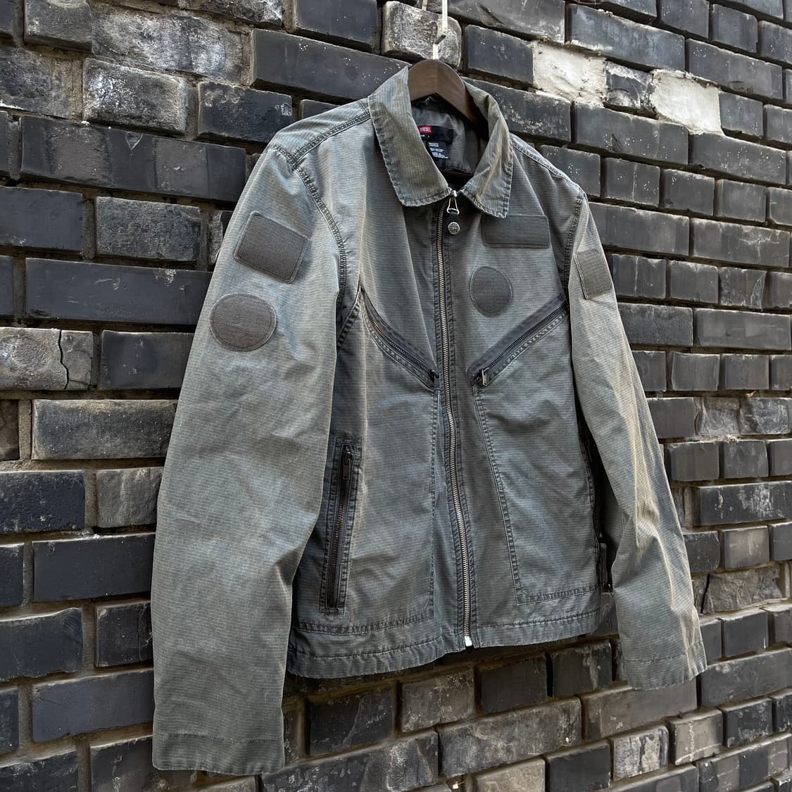 [L] 00s Diesel 패치 디테일 자켓 상품이미지2