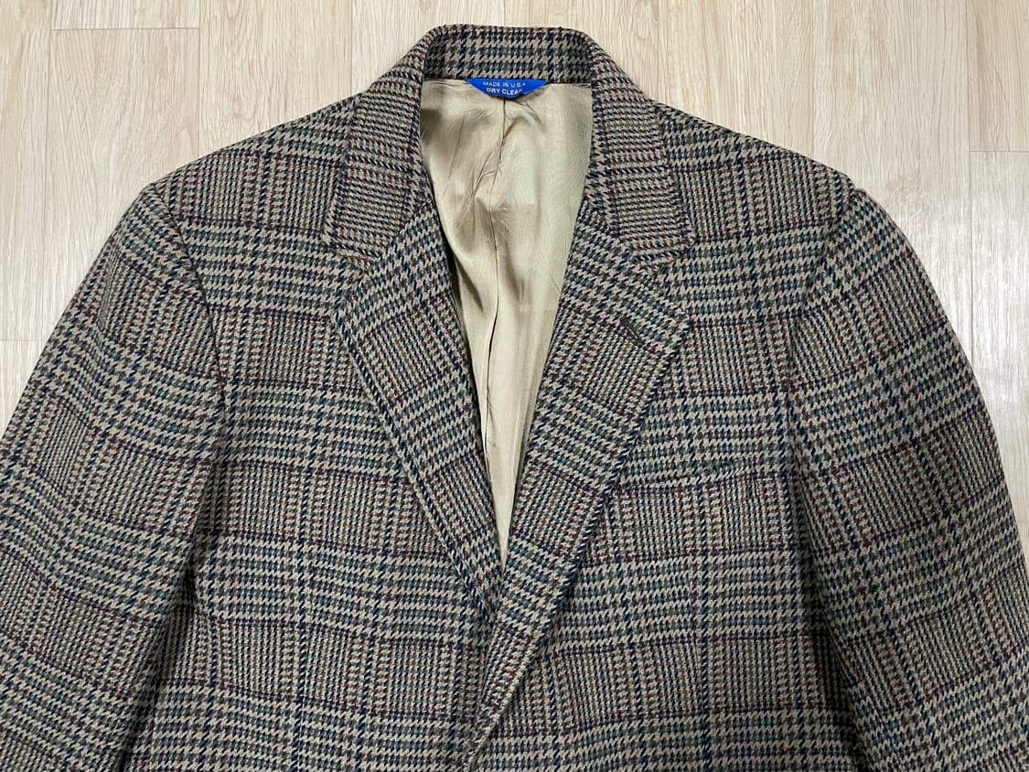 105) 70's 펜들턴 글렌체크 블레이저(미국제)데드스탁 상품이미지6