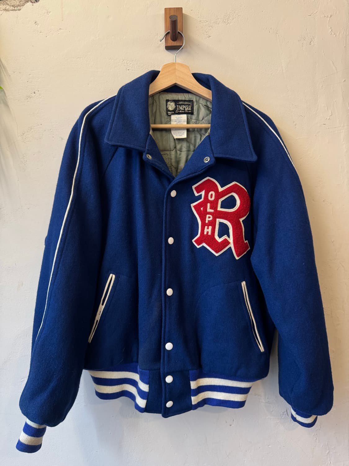 60s 오리지널 울 바시티 자켓 상품이미지3