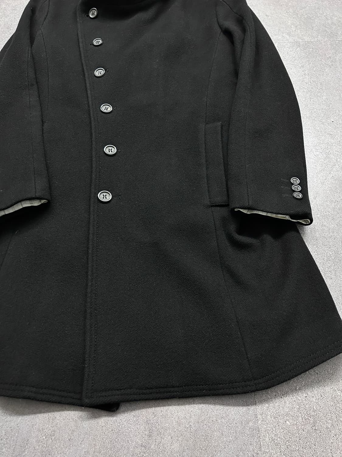 Zara Black-Tag 사선 하이넥 코트 상품이미지9