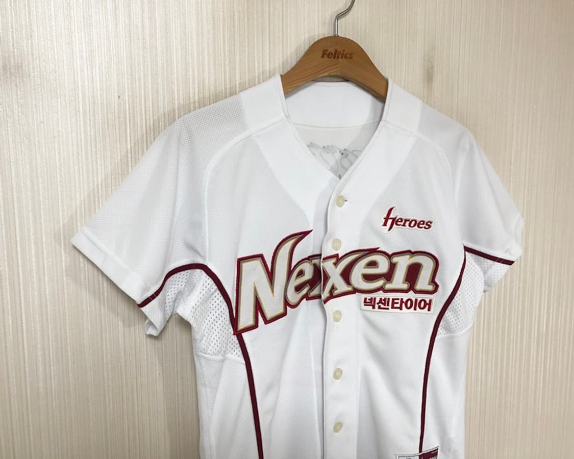 KBO 위팬 넥센(키움)히어로즈 홈유니폼/싸인져지 2XS(80) 상품이미지4
