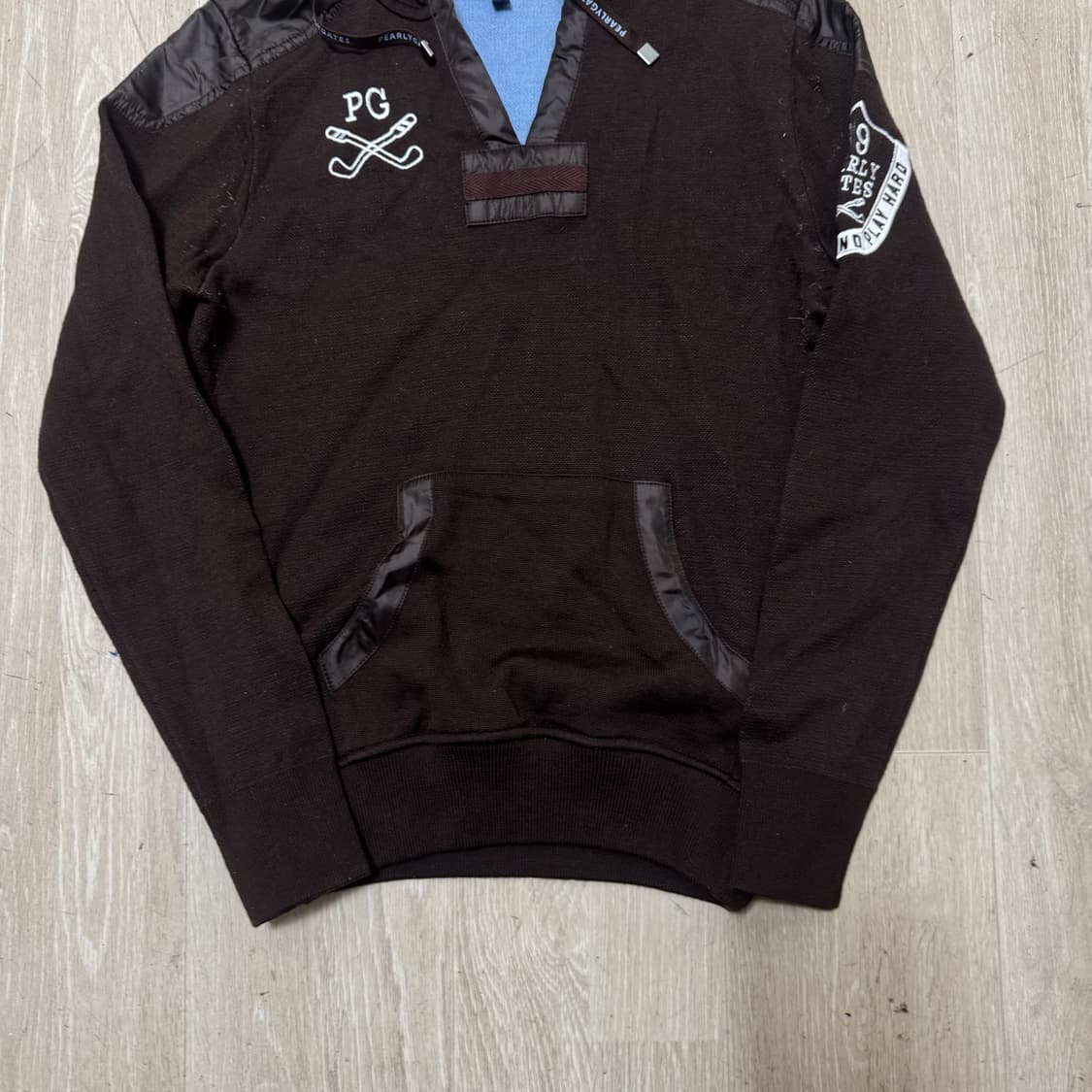 파리게이츠 여성 골프웨어 후디 니트 0사이즈  상품이미지4