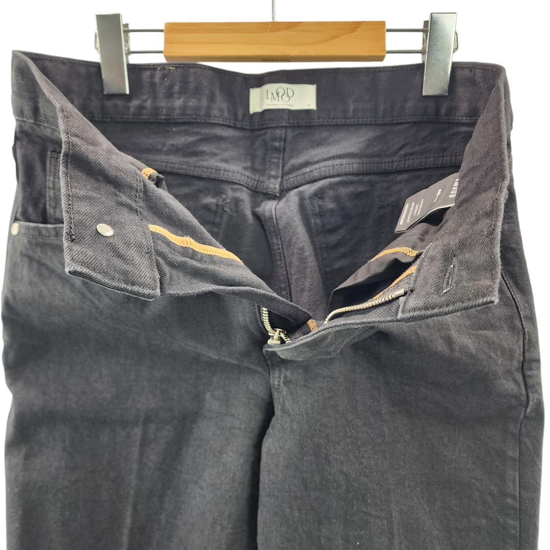[46] LMOOD 엘무드 블랙 데님 청바지 상품이미지7