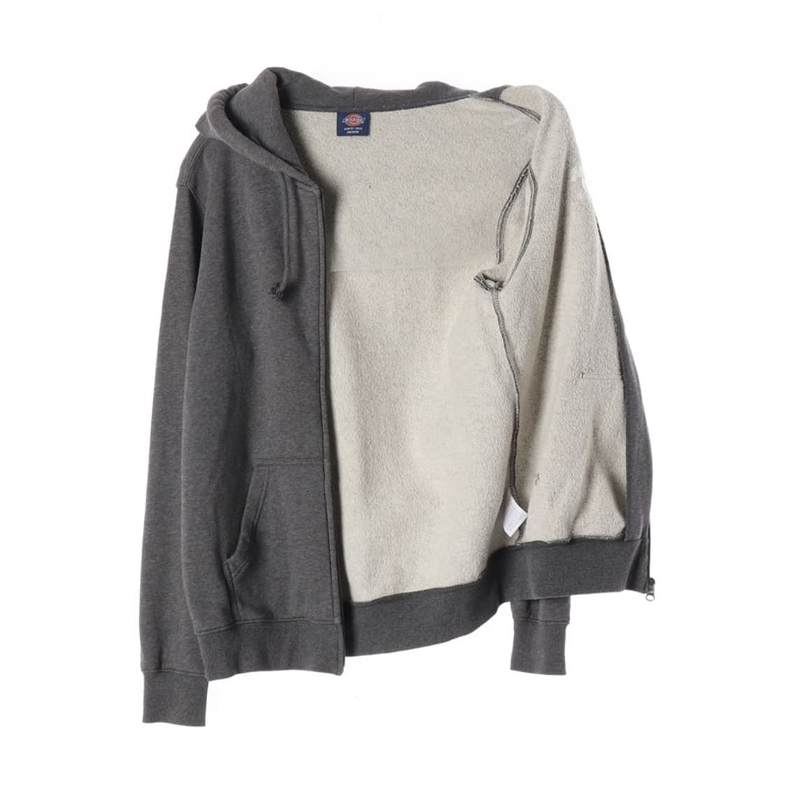 디키즈 차콜 기모 안감 후드 집업 M 상품이미지2