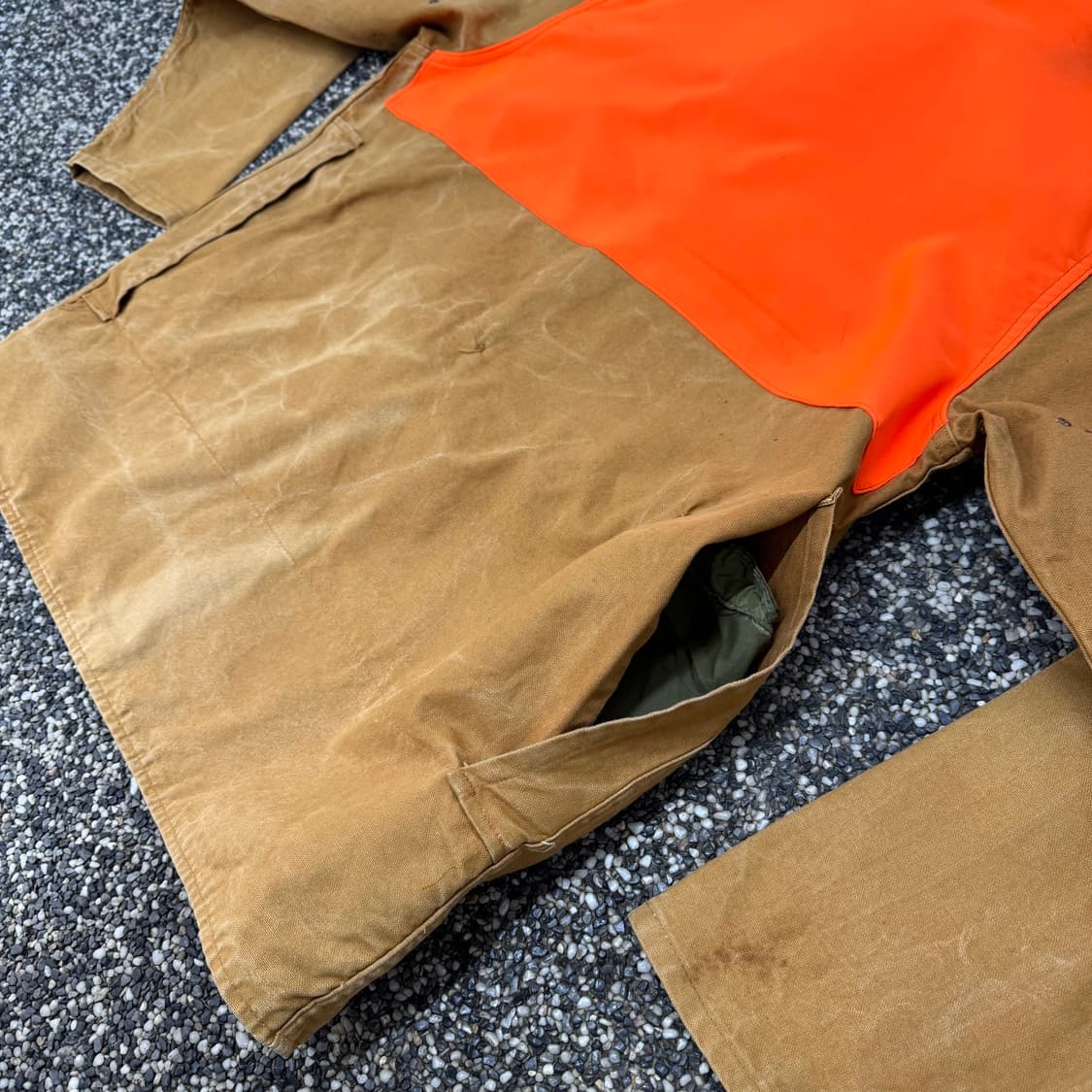 80s SAFTBAK 오리지널 덕캔버스 헌팅 자켓 made in USA  상품이미지7