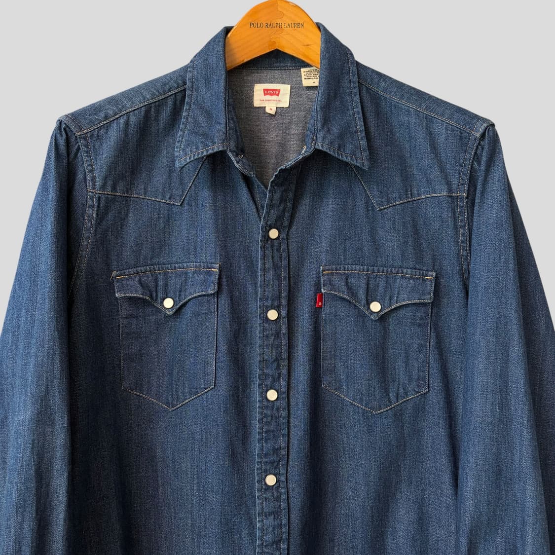 (M)Levis 리바이스 웨스턴 데님셔츠 상품이미지2