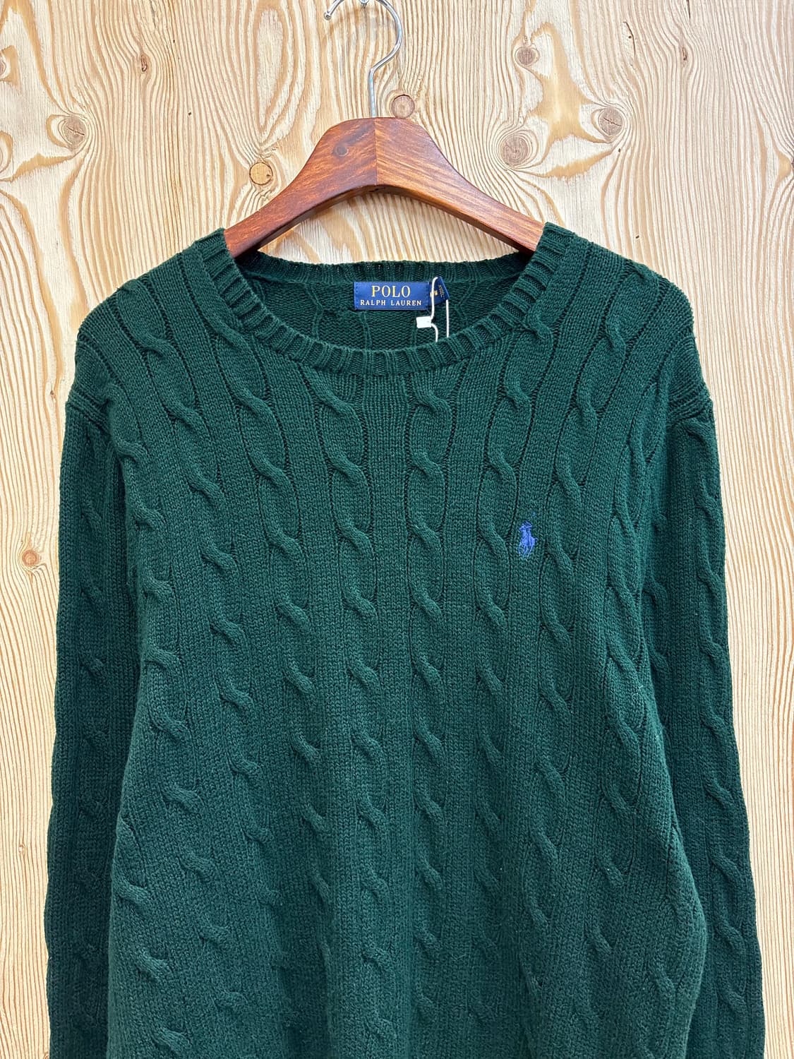 폴로 랄프로렌 꽈배기 니트 상품이미지3