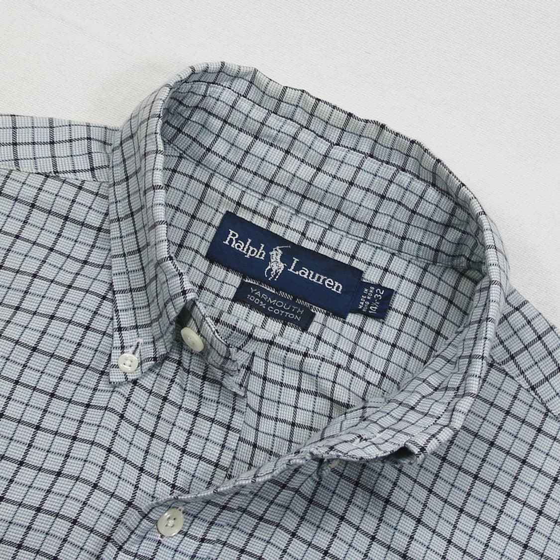 (착용컷) 폴로 랄프로렌 체크 셔츠 (남성용 100) 상품이미지5
