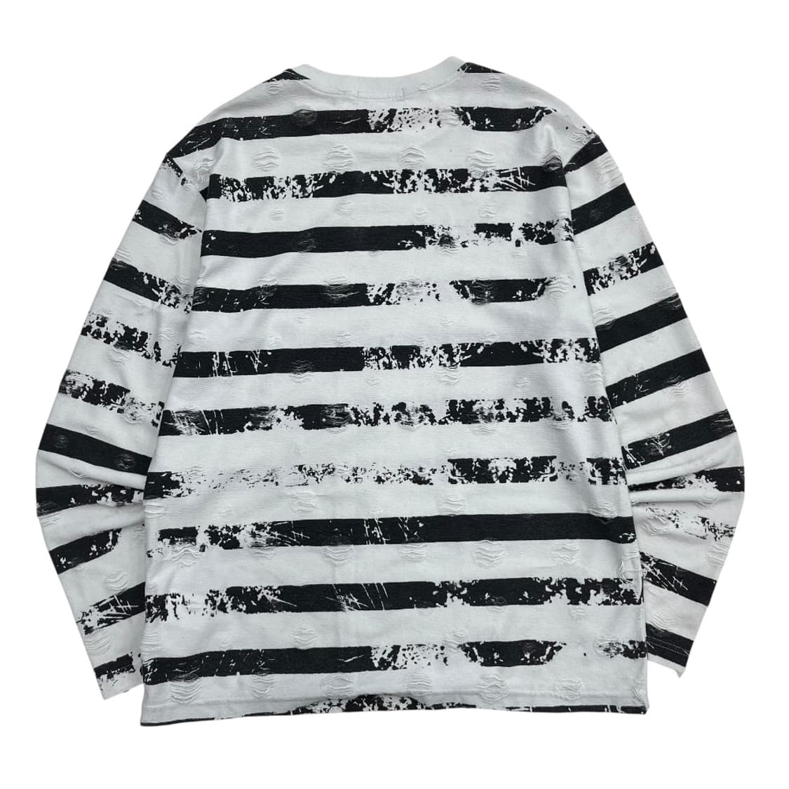 버커루 차콜 단가라 화이트 빈티지 롱슬리브 L 상품이미지3