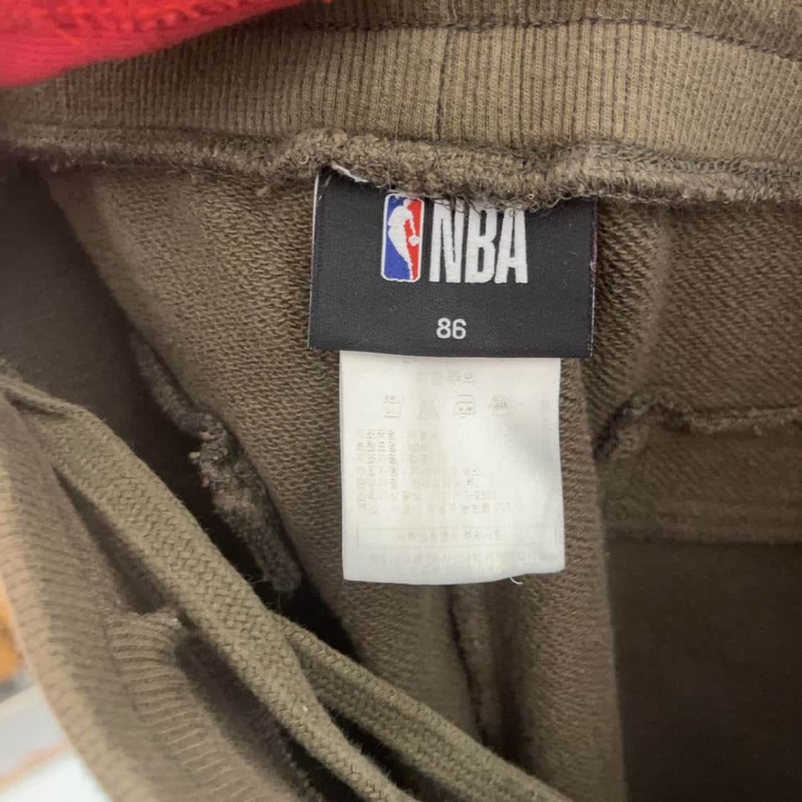 NBA 스트릿 밀리터리 카모플라주 밴딩 스웻팬츠 34인치 C07757 상품이미지5