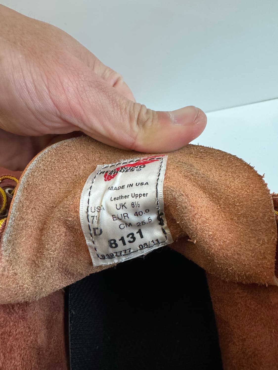 레드윙8131 목토부츠 (로고 각인) 상품이미지6