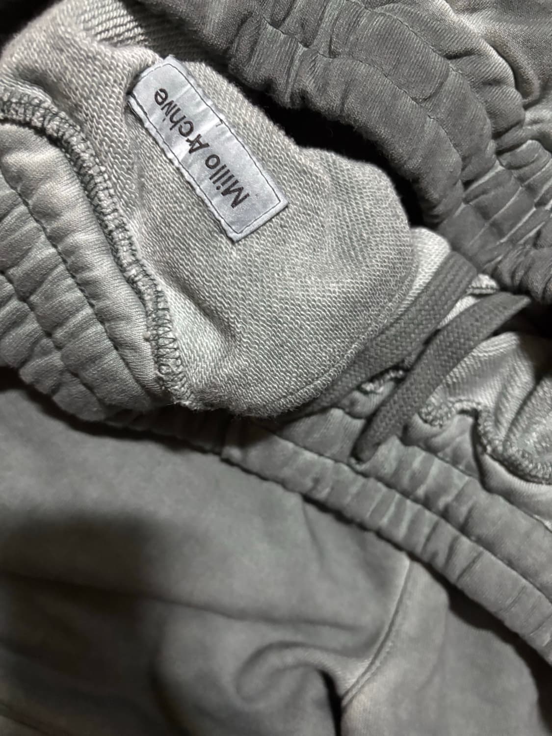 밀로아카이브 스프레드 이지 워시드 팬츠 페이드 그린 상품이미지3