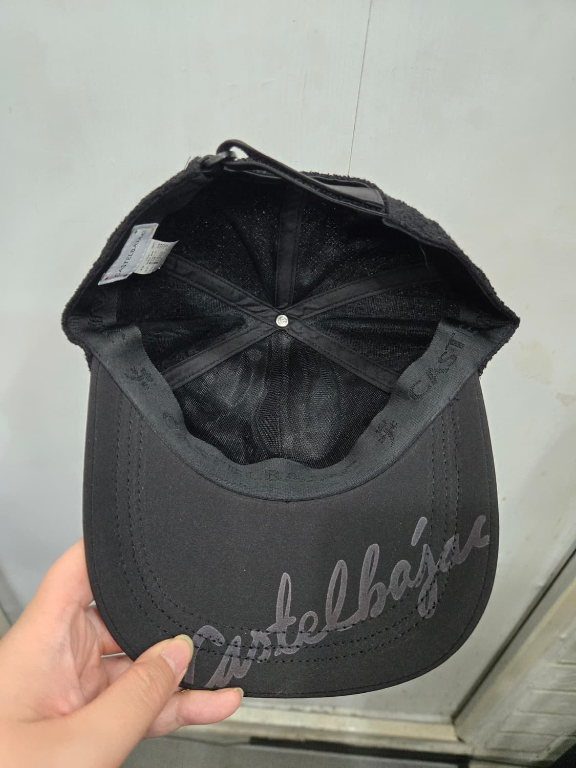 FREE사이즈)) CASTEL BAJAC 까스텔바작 큐빅 볼캡 모자~ 상품이미지5