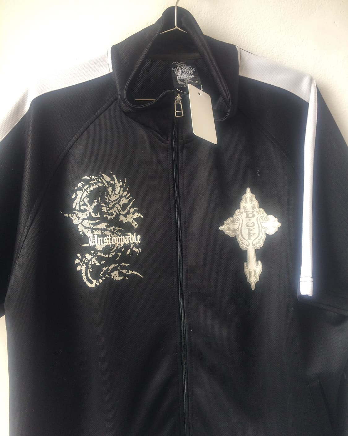 Back printing point track zip up 상품이미지4